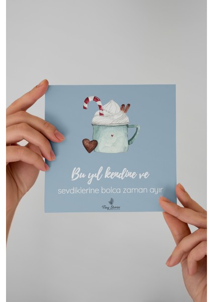 6'lı Yılbaşı Motto Kartı Seti/ Kartpostal