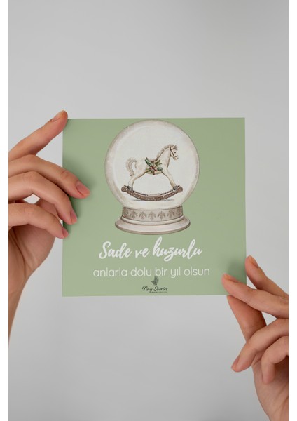 6'lı Yılbaşı Motto Kartı Seti/ Kartpostal