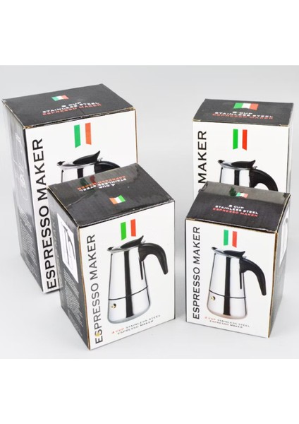 Espresso Maker (Moka Pot) 6 Fincan indirimleri