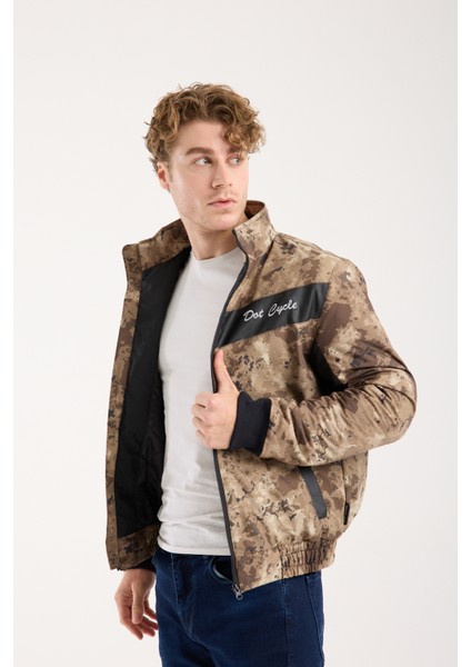 Ce Korumalı Kışlık Motosiklet Montu – Kamuflaj Desenli, Kapitone Iç Astarlı modelleri