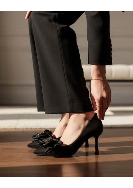 PM492 K1727 Kadın Stiletto Ayakkabı