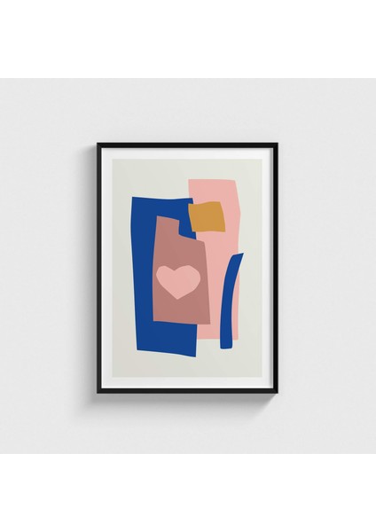 Colourful Çerçeveli Tablo Ev Oda Duvar Dekorasyonu