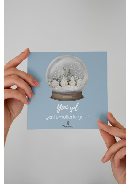 6'lı Yılbaşı Motto Kartı Seti/ Kartpostal fiyatları