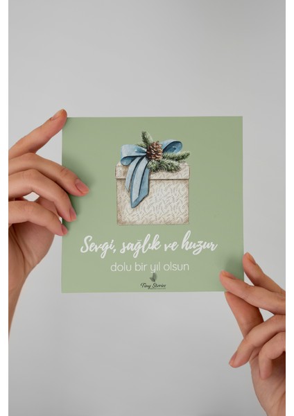 6'lı Yılbaşı Motto Kartı Seti/ Kartpostal indirimleri