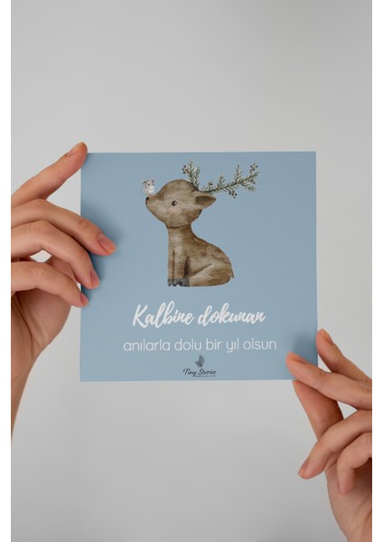 6'lı Yılbaşı Motto Kartı Seti/ Kartpostal