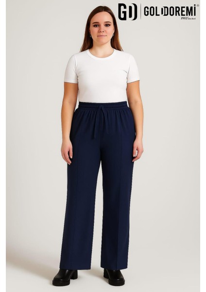 34-030 Kadın Modal Çımalı Bol Paça Cepli Eşofman Altı