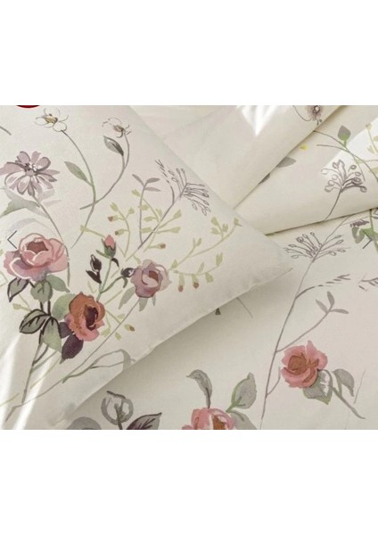 Taç Çift Kişilik Ranforce Nevresim Takımı Kiara Ekru fiyatları