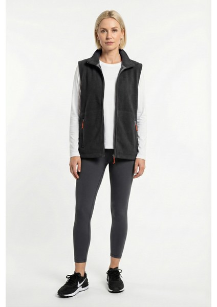 Kadın Mımı Normal Kesim Polar Fleece Spor Yelek