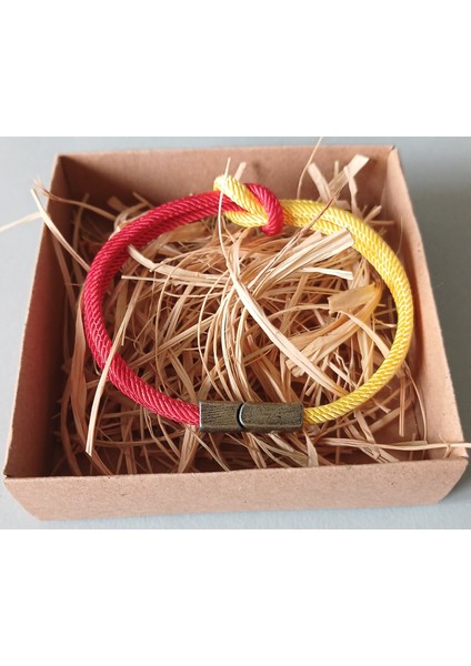 Renklerine Sadık Olanlara"taraftar Bilekliği" (Sarı Kırmızı) modelleri