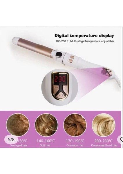 Profesyonel Saç Şekillendirme Aleti, Pratik ve Şık Tasarım