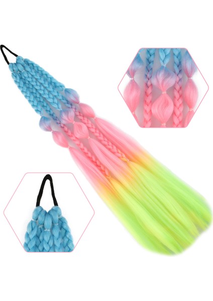 Bn ve Düz Salaş Örgülü Lastikli At Kuyruğu / ACM20 fiyatları