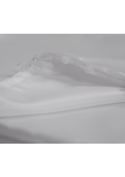 Saten Güneşlik Beyaz 225 x 260 cm