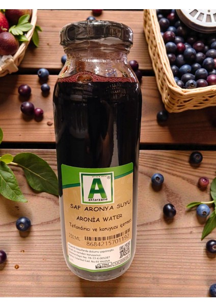 Saf Aronya Suyu 250 ml