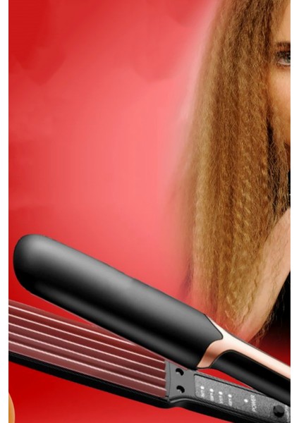 Tost Model Saç Düzleştirici ve Dalgalandırıcı, Tırtıklı Uç, Şık Tasarım fiyatları
