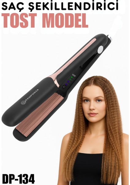 Saç Şekillendirici Tost Model, Seramik Kaplama, 220°C, 360° Döner Kablo fiyatları