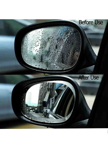 Oto Araç Seti,ayna Yağmur Kaydırıcı, Kör Nokta Aynası, 4 Adet Kapı Açık Uyarısı Fosforlu Reflektif