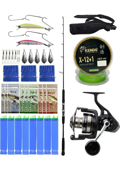 Profesyonel Tekne Oltası Seti Cavalla Speed Jigging Spin 159CM Mh 150-250GR 1 Parça Spin Kamışı&savage Gear Sgs8 4000 Fd Olta Makinesi