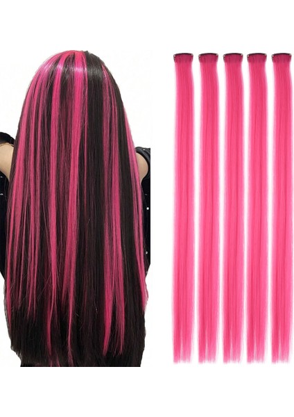 Renkli Sentetik Çıt Çıt / 5 Adet / D17