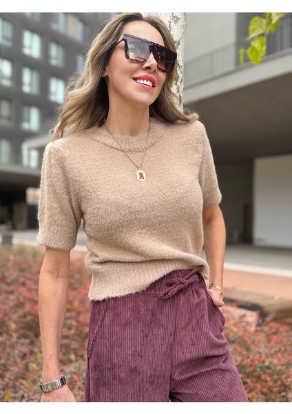 Kısa Kollu Yumoş Kazak fiyatları