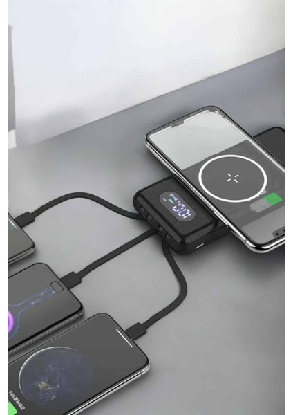 10.000 Mah Powerbank 4 Portlu Hızlı Şarj Dijital Göstergeli indirimleri