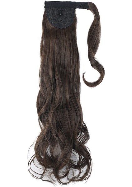 Bağlamalı Dalgalı At Kuyruğu / Açık Kahve fırsatları