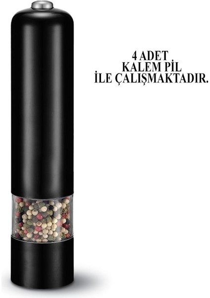 Karabiber Tuz Değirmeni Pilli Otomatik Değirmen 2li C V S fiyatları