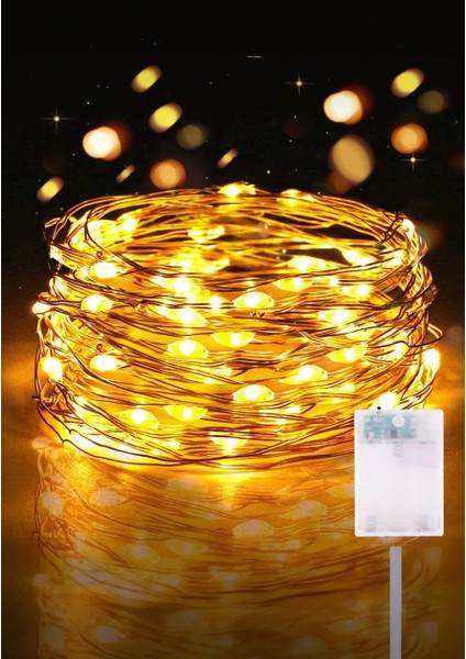 3 Metre Gün Işığı (Sarı) LED Işık – Pilli Dekor Lambası fiyatları