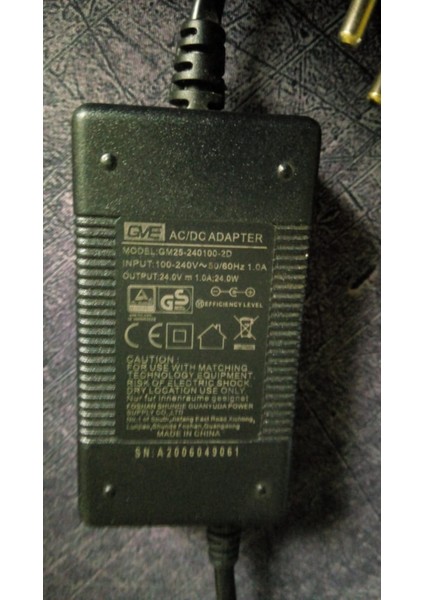 Gve Marka 24 Volt 1 Amper Ac-Dc Adaptör indirimleri