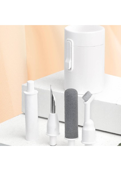 Zore Q5D 4in1 Mini Temizlik Kiti - Beyaz
