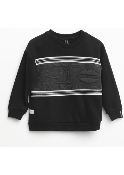 Erkek Çocuk Garnili Sweatshirt 1-5 Yaş