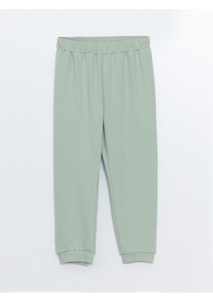 Yeni Sezon Beli Lastikli Kalın Basic Kız Çocuk Eşofman Alt