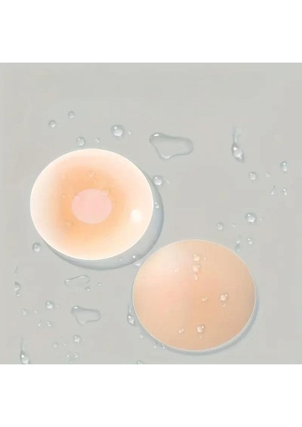 Kadın Silikon Göğüs Ucu Kapatıcı Pedi 1 Çift modelleri