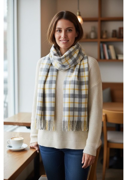 Yumuşak Dokulu Buklet Kadın Şalı