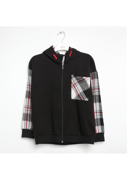 Erkek Çocuk Fermuarlı Sweatshirt 1-5 Yaş