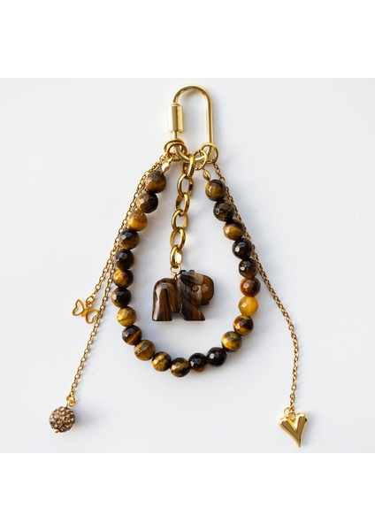 Kleıo — Kaplan Gözü Çanta Aksesuarı