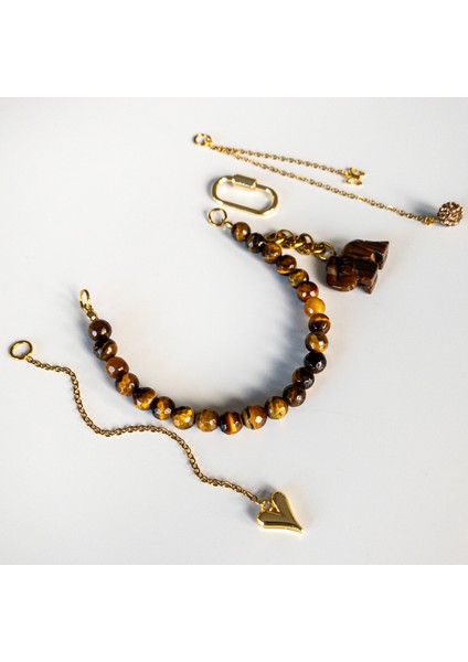 Kleıo — Kaplan Gözü Çanta Aksesuarı fırsatları