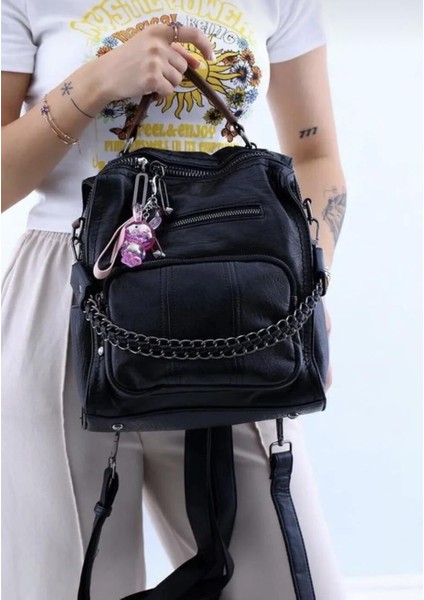 Mathew Cox BYN1019 Premium Yumuşak Deri Fonksyonel Çok Yönlü Çanta