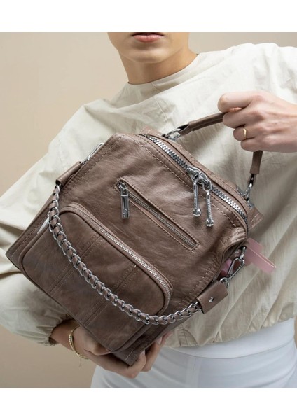 Mathew Cox BYN1019 Premium Yumuşak Deri Fonksyonel Çok Yönlü Çanta fiyatları