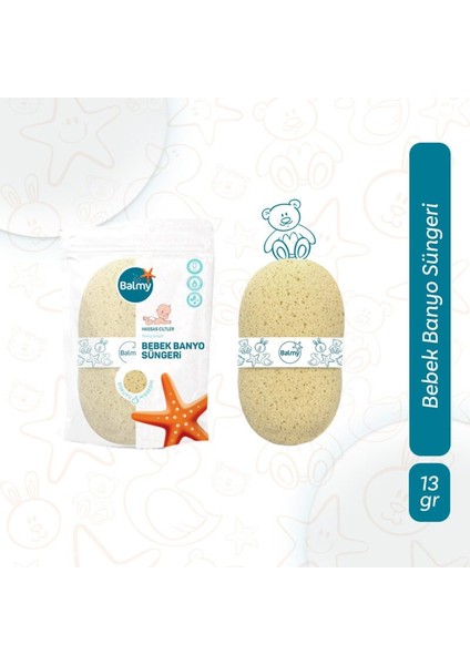 Bebek Banyo Bakım Seti / 3 Adet Tahriş Karşıtı Sünger - 1 Adet Bebek Banyo Küvet Filesi modelleri