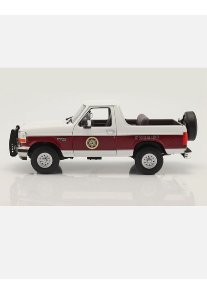 Artisan 1:18 – 1994 Ford Bronco Xlt Sheriff – Absaroka County (Longmire/netflix) Model Jeep modelleri