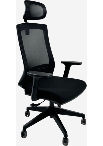 Dynamic Fileli Ergonomik Çalışma Koltuğu – Ayarlanabilir Kollar Başlık Bel Desteği - Siyah fiyatları