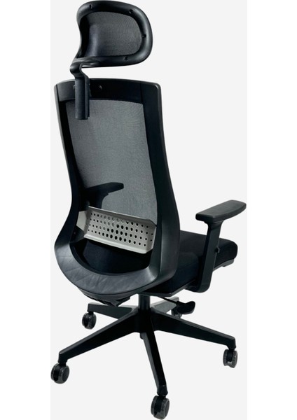 Dynamic Fileli Ergonomik Çalışma Koltuğu – Ayarlanabilir Kollar Başlık Bel Desteği - Siyah modelleri