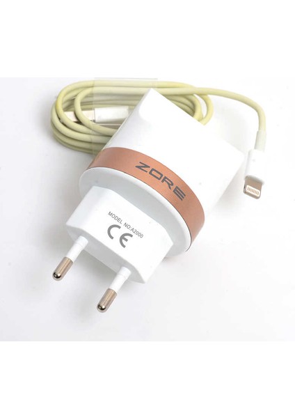 ​tekno Grup Zore Tiger 2000 Mah 2 In 1 Lightning Ev Şarj Seti - Beyaz fiyatları