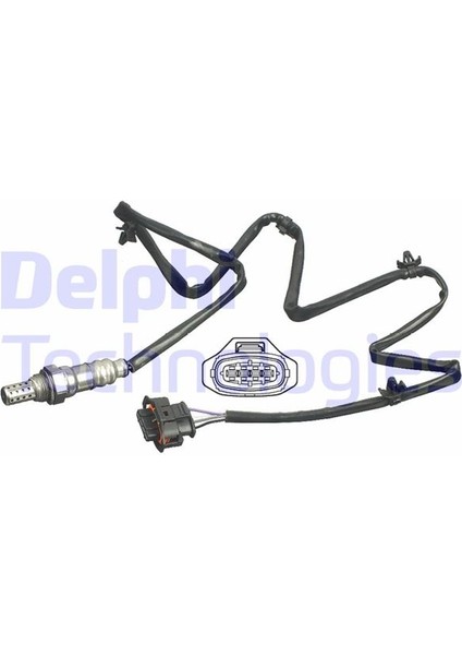 Delphı ES20452-12B1 Oksijen Sensörü Konum 2 Opel Astra H-Zafıra B-Astra G 2.0 Z20LEL-LER-LEH-LET 9201421-855378