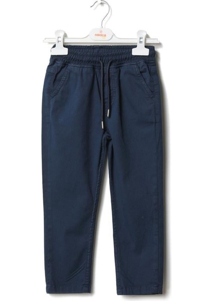 Erkek Çocuk Beli Lastikli Gabardin Pantolon 1-5 Yaş
