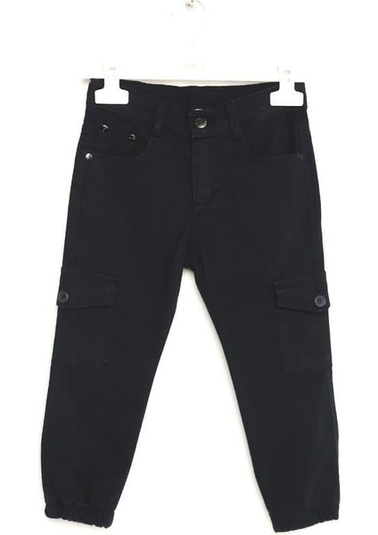 Erkek Çocuk Gabardin Kargo Pantolon 1-5 Yaş