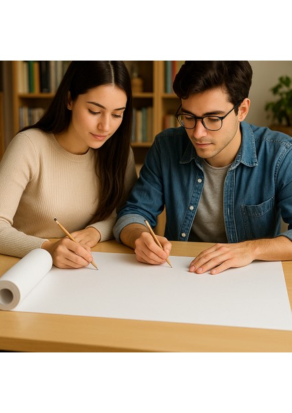 Mimarlık ve Mühendislik Öğrencileri Için Beyaz Teknik Çizim Kağıdı Rulosu 30 cm x 5 M – Proje, Autocad, Eskiz, Tasarım, Modelleme, Atölye ve Maket Çalışmaları Için Profesyonel Çizim Rulosu fırsatları