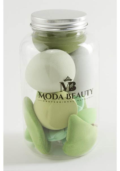 13 Adet Konserve Şişeli Süngeri modelleri