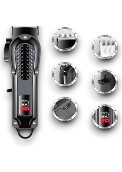 Manessa Profesyonel Kablosuz Saç ve Sakal Tıraş Makinesi
