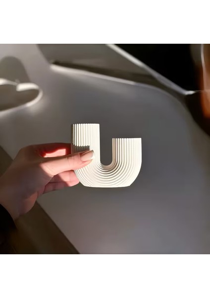 Kraliyet Modelli Çift Gözlü Mum Tutucu modelleri